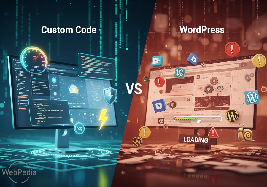 Custom vs WordPress
